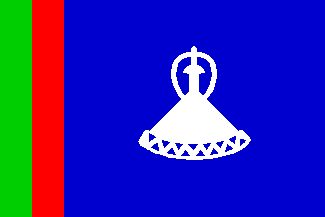 Independence flag of Lesotho